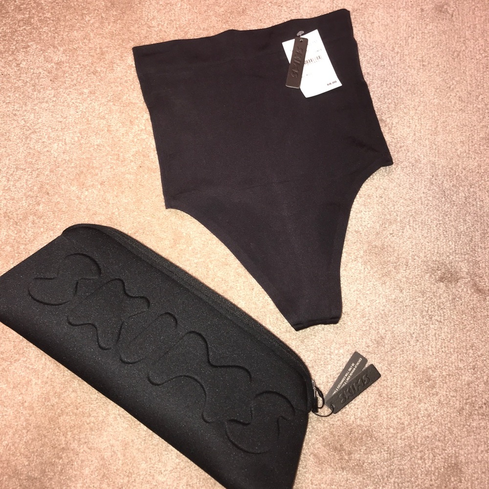 Kim Kardashian’s SKIMS High Waisted Bonded Thong